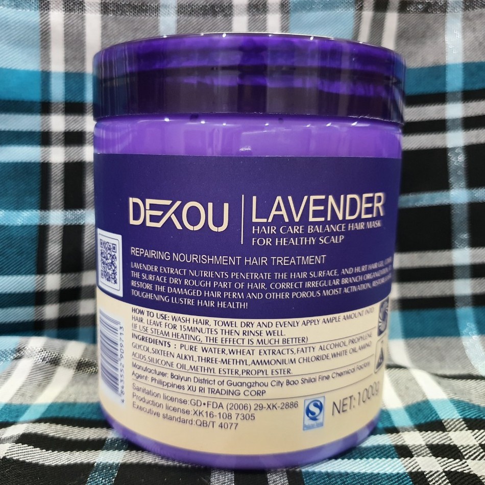 KEM HẤP DẦU KERATIN/LAVERDER - 1000G