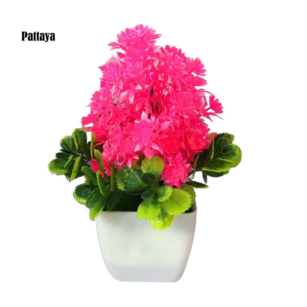 1 Chậu Cây Bonsai Giả Bằng Nhựa Cho Trang Trí