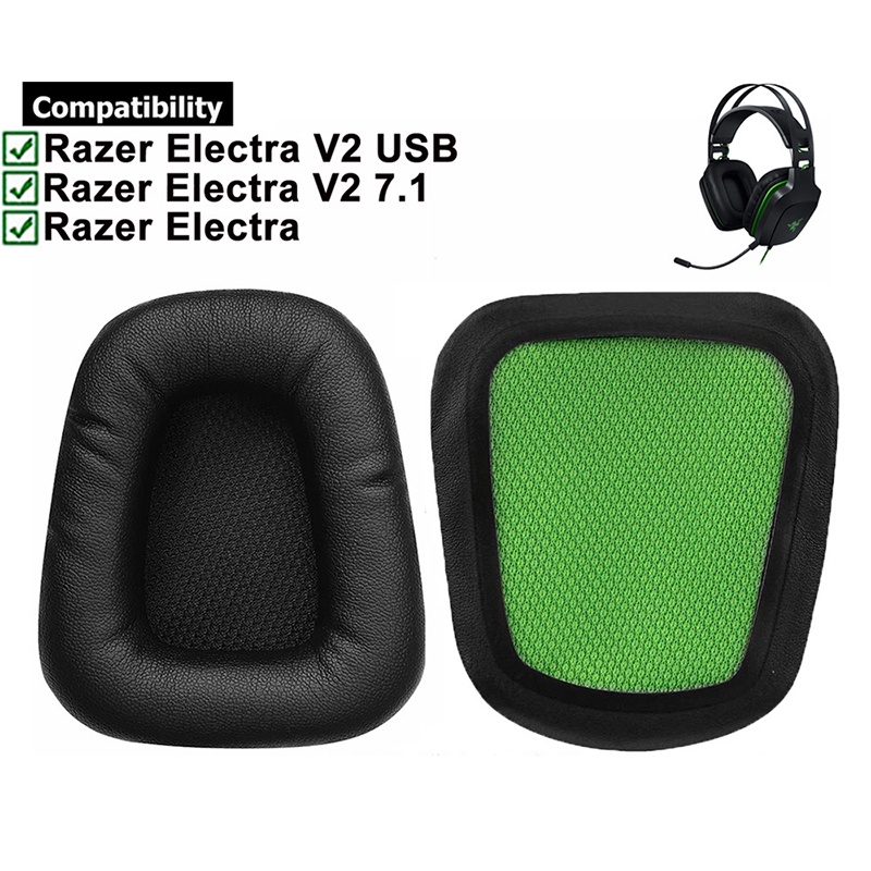 1 Cặp Mút Đệm Tai Nghe Razer Chimaera Electra V2 7.1 USB / V1