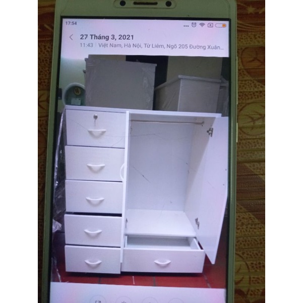 Tủ nhựa đài loan 6 ngăn kéo cho bé, trẻ em