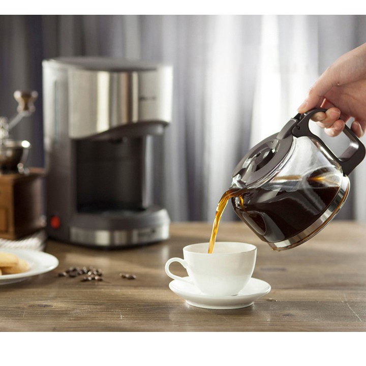Máy pha café trà Bear tự động máy pha cà phê và trà mini bền đẹp dung tích 700ml thiết bị làm cafe trà thơm ngon trọn vị