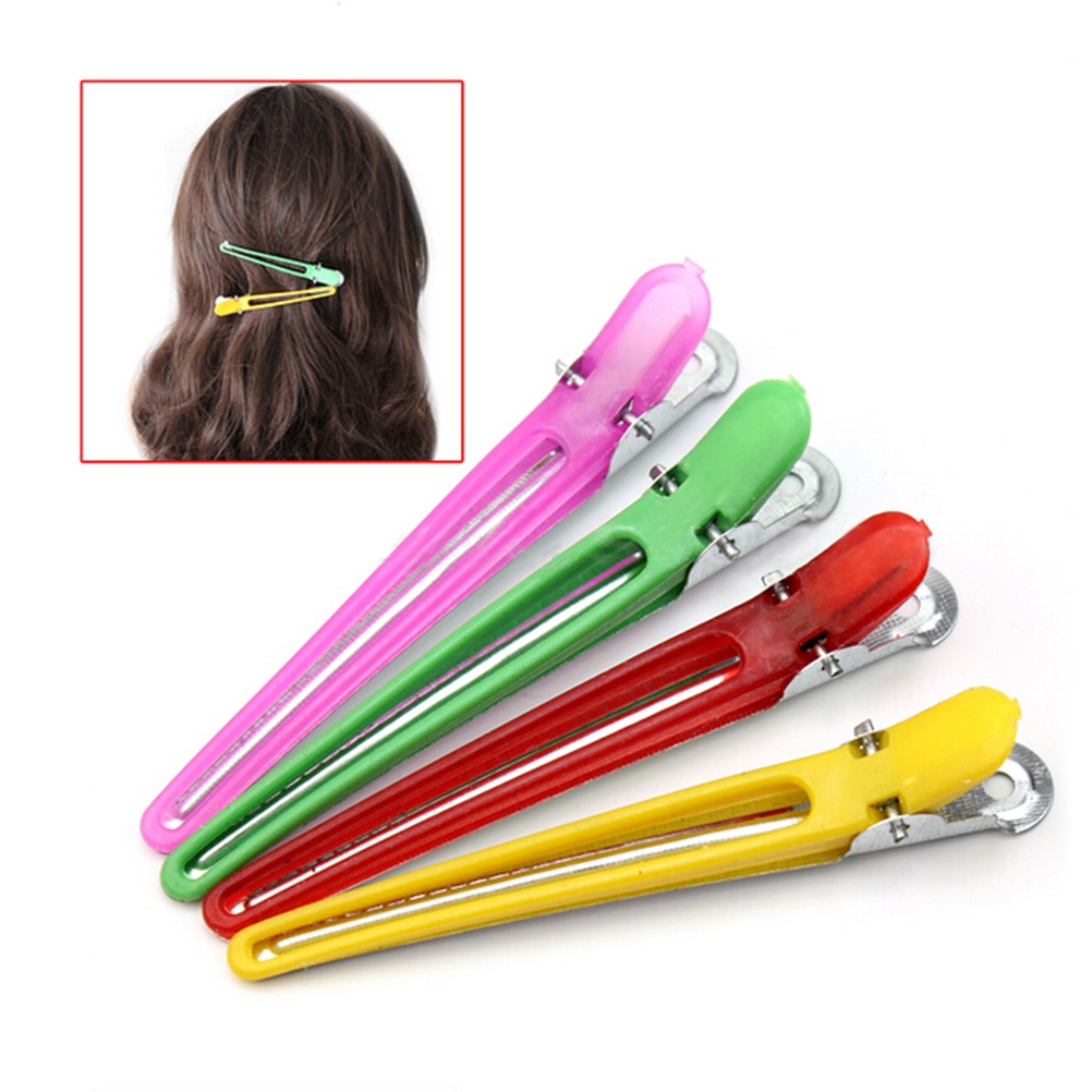 (Hàng Mới Về) Set 12 Kẹp Tóc Tạo Kiểu Tiện Lợi Nhiều Màu Sắc