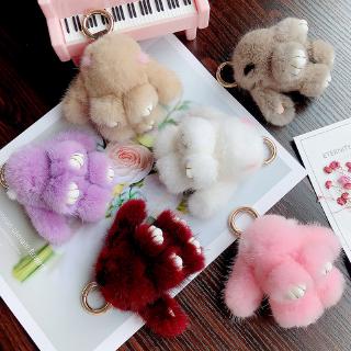 Móc Khóa Thỏ Bông Dễ Thương