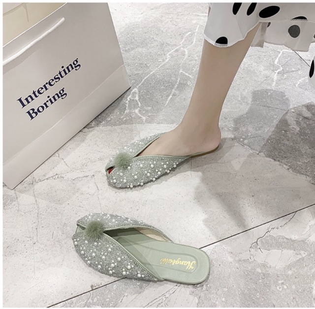 [SẴN] DÉP SỤC HỞ SIÊU CUTE
