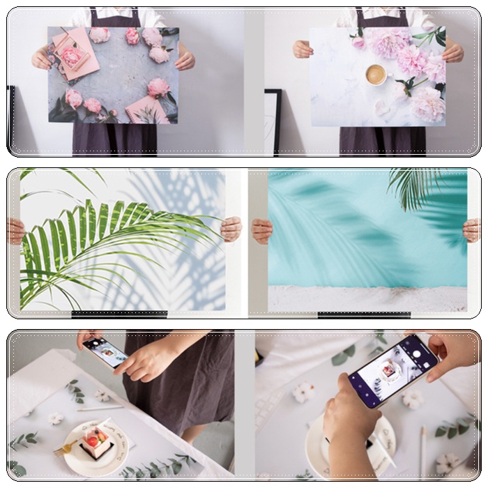 Tấm Phông Nền Chụp Ảnh 3D Giáng Sinh, Họa Tiết Hoa Lá, Phụ Kiện In Sẵn Đẹp Như Thật
