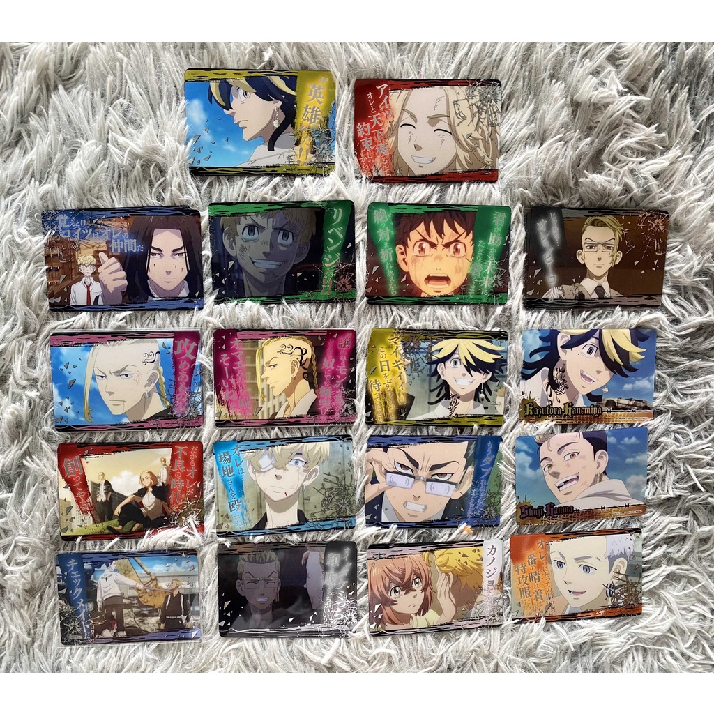 NGUỒN NHẬT - CÓ SẴN - Card Nhân Phẩm Tokyo Revengers - Thẻ Bo góc TR - Anime Tokyo Revengers - P2
