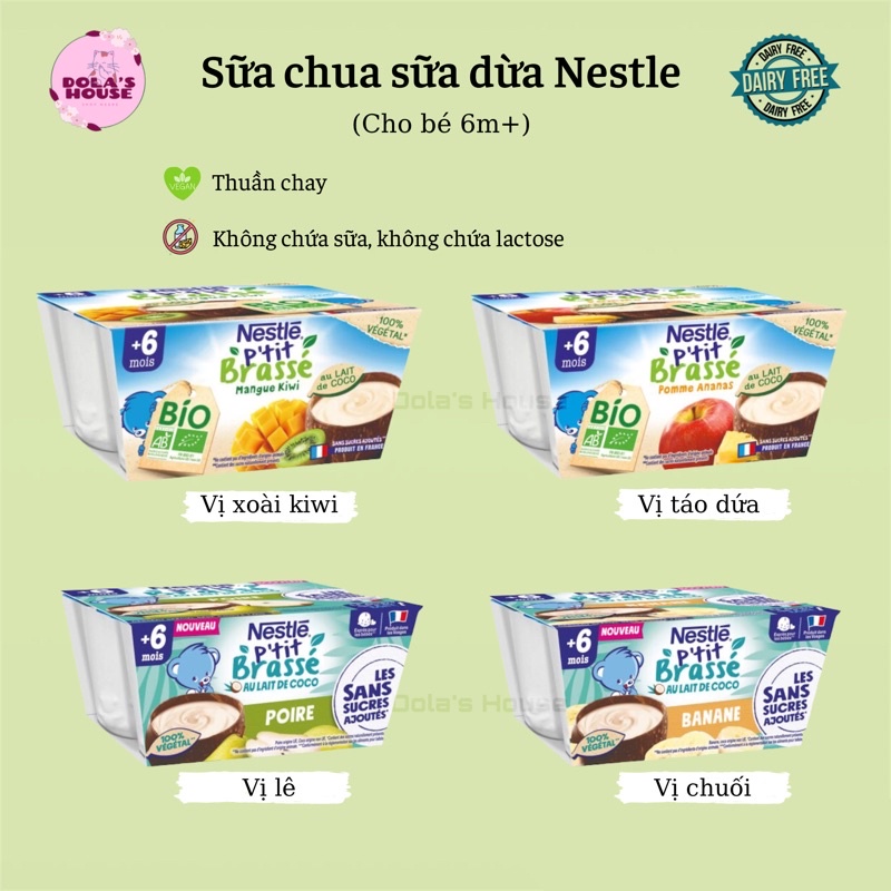SỮA CHUA SỮA DỪA NESTLE