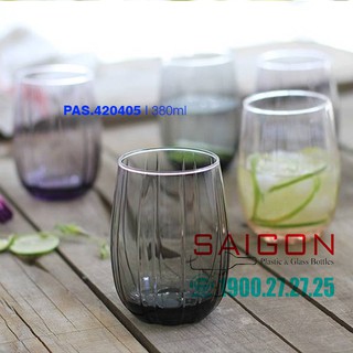 Ly Thủy Tinh Pasabahce Linka Glass 380ml Nhiều màu Sắc | PAS.420405