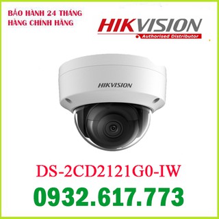 Camera IP Dome hồng ngoại không dây 2.0 Megapixel HIKVISION DS-2CD2121G0-IW