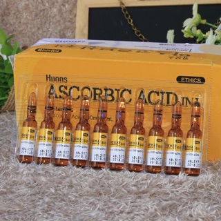 Vỉ 10 ống vitamin c hàn quốc