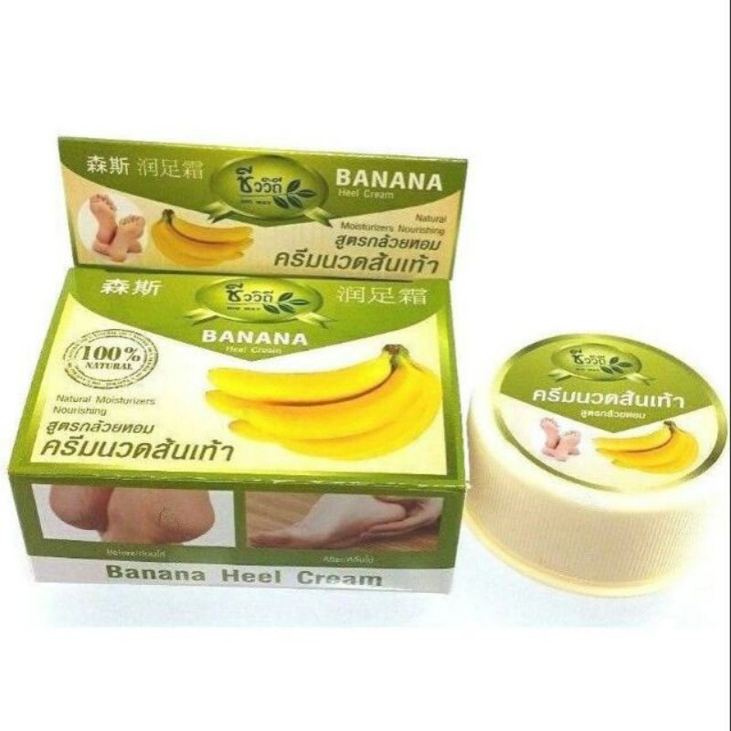 Kem nứt gót chân the banana  hàng thái cam kết hiệu quả tức thì.