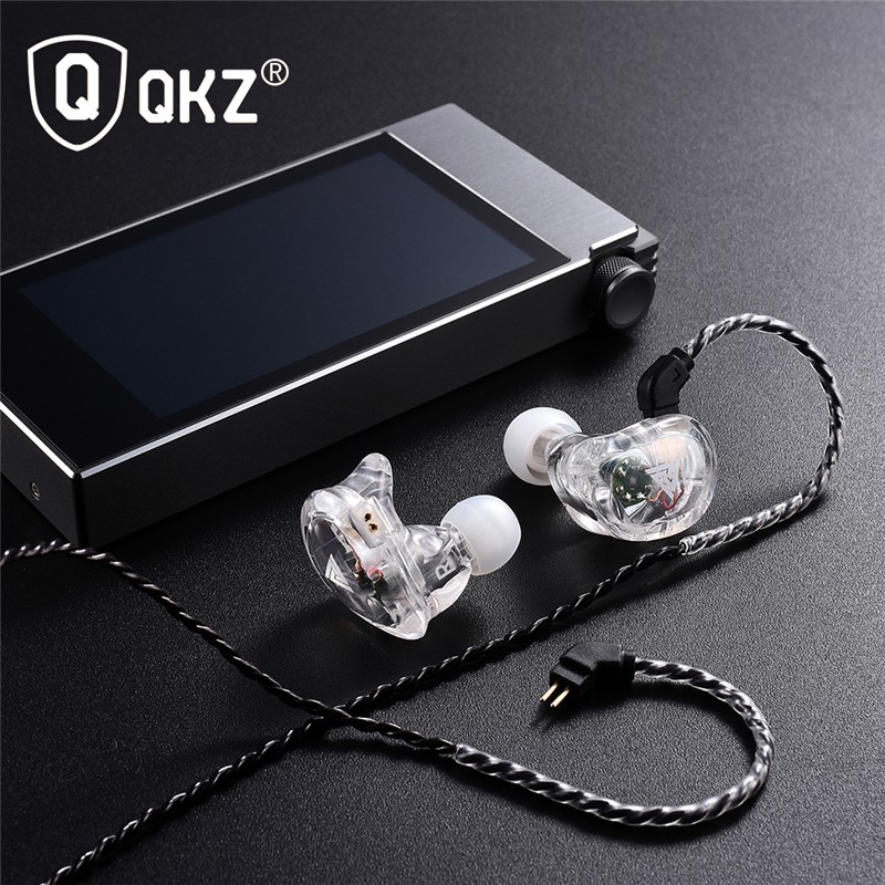Tai Nghe Nhét Tai QKZ VK1 4DD HIFI DJ Monito Chống Ồn Chất Lượng Cao
