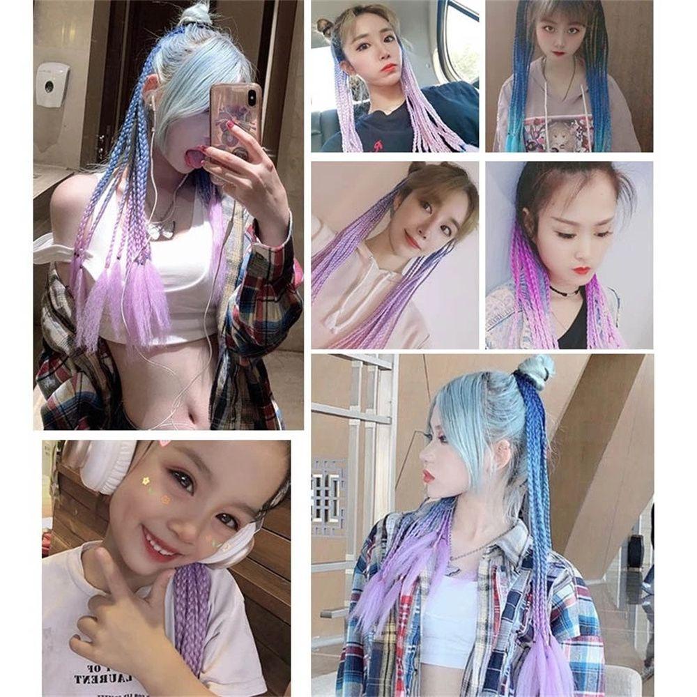 Dây Buộc Tóc Màu Gradient Thời Trang