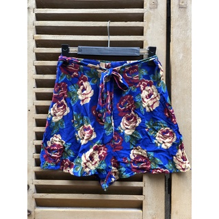 Quần short nữ FOREVER21 Tím Hoa lá
