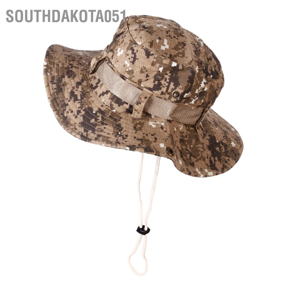 Southdakota051 Mũ xô ngoài trời Thoải mái điều chỉnh thoáng khí Quai đeo hai mặt Tay nghề lao động chống nắng cho leo núi