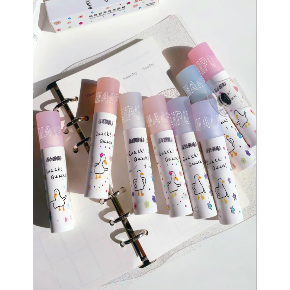 Son Kem Daimanpu Màu Lì Dưỡng Ẩm Tự Nhiên Chống Nước Lâu Trôi Hình Chú Vịt | BigBuy360 - bigbuy360.vn