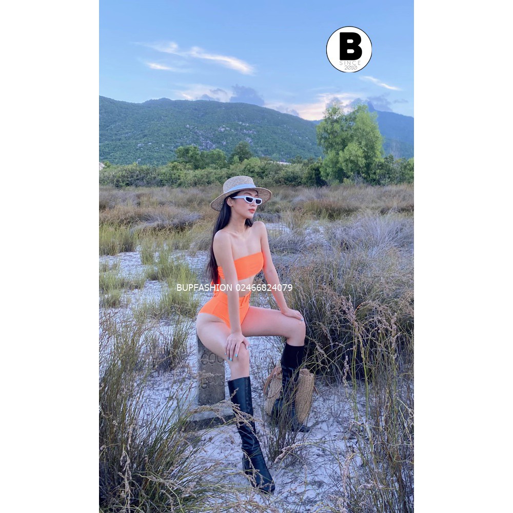 BKG06 SET BIKINI 2 MẢNH MÀU CAM