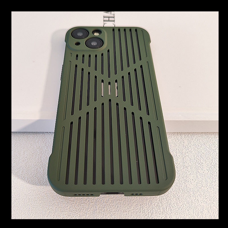 Ốp Điện Thoại Thiết Kế Dạng Lưới Thoáng Khí Cho iphone 13 Pro 13 Pro max 11 12 / 12 Pro max