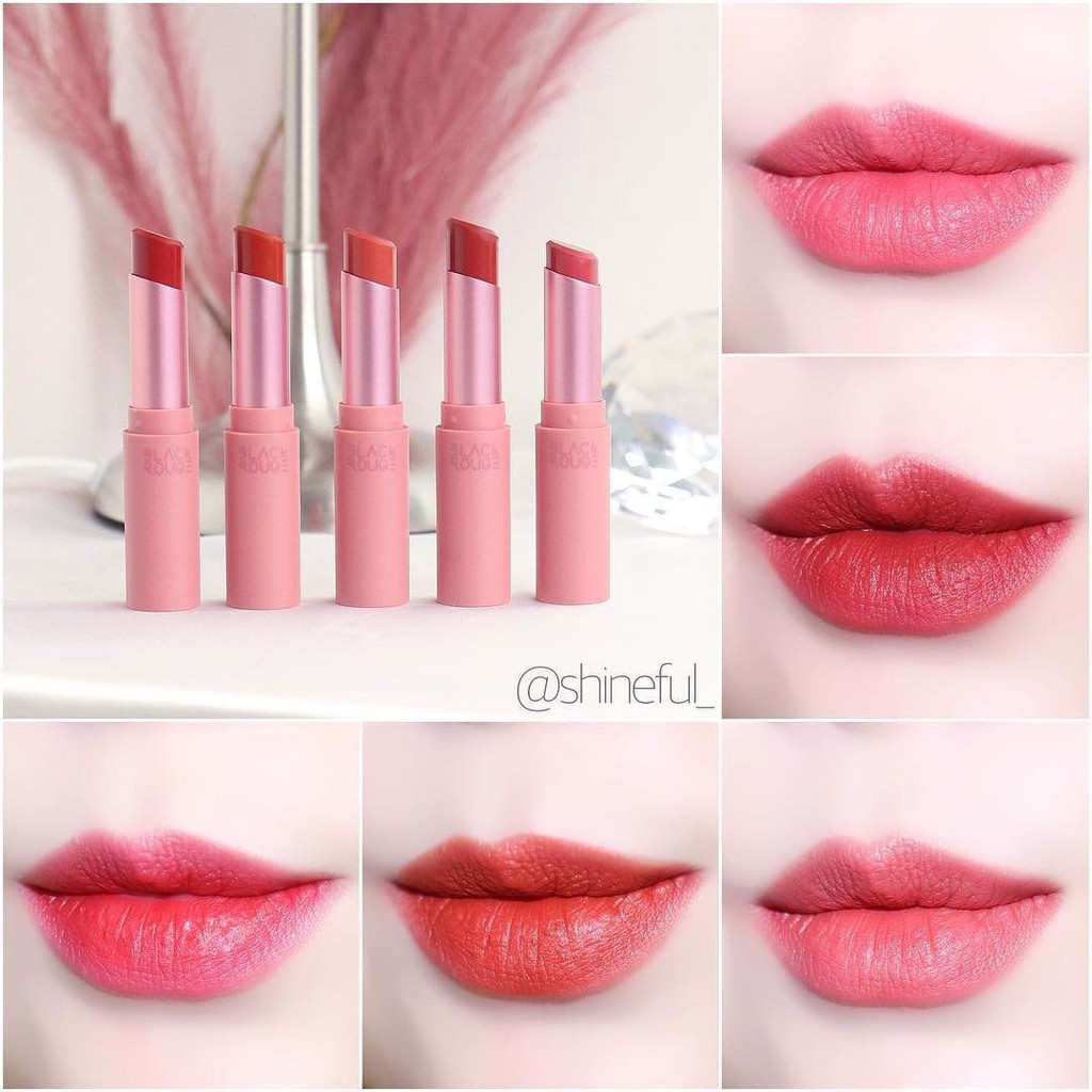 Son Thỏi Black Rouge Rose Velvet Lipstick