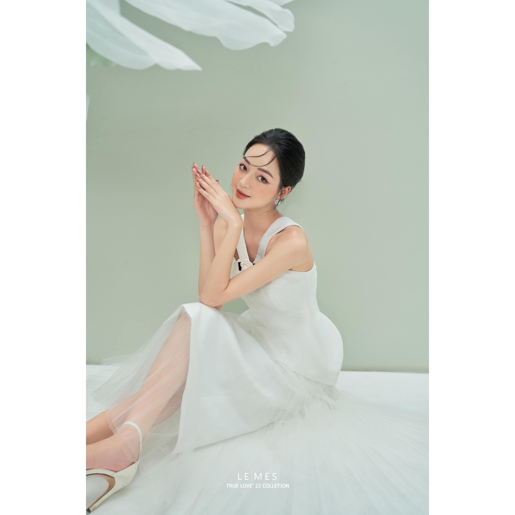 LEMES - Áo 2 dây ELPIS phối chân váy See