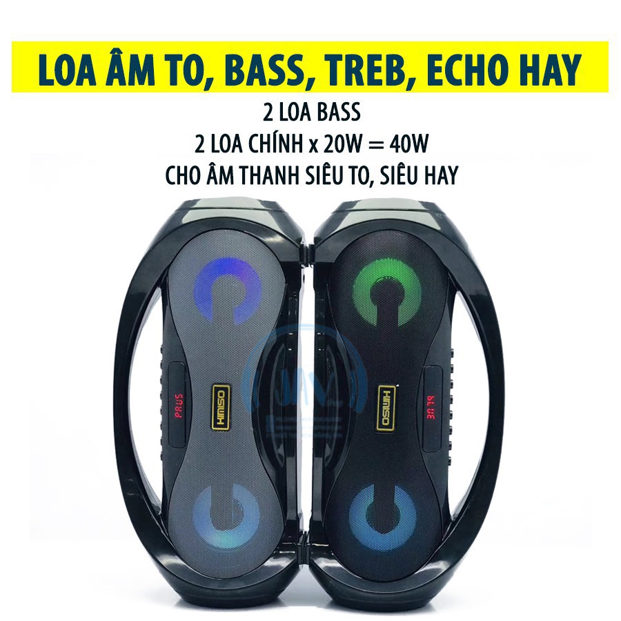 Loa Kẹo Kéo Karaoke Bluetooth Mini KIMISO S2