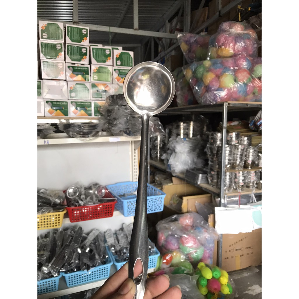 Vá Múc Canh 💖𝑭𝑹𝑬𝑬𝑺𝑯𝑰𝑷💖 Vá Canh Inox Cán Dài