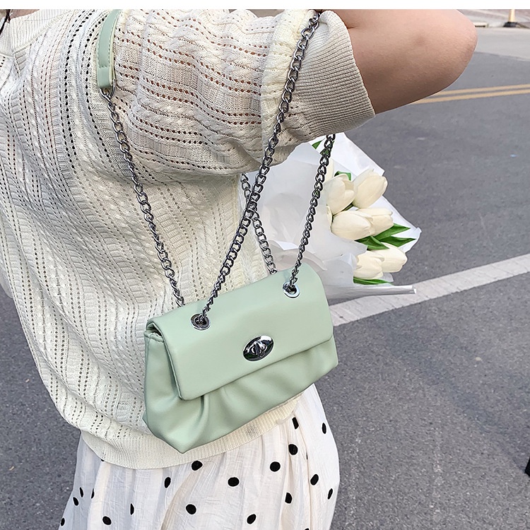 Túi đeo một bên vai/ đeo chéo IELGY dễ phối đồ thời trang tùy chọn màu sắc cho nữ