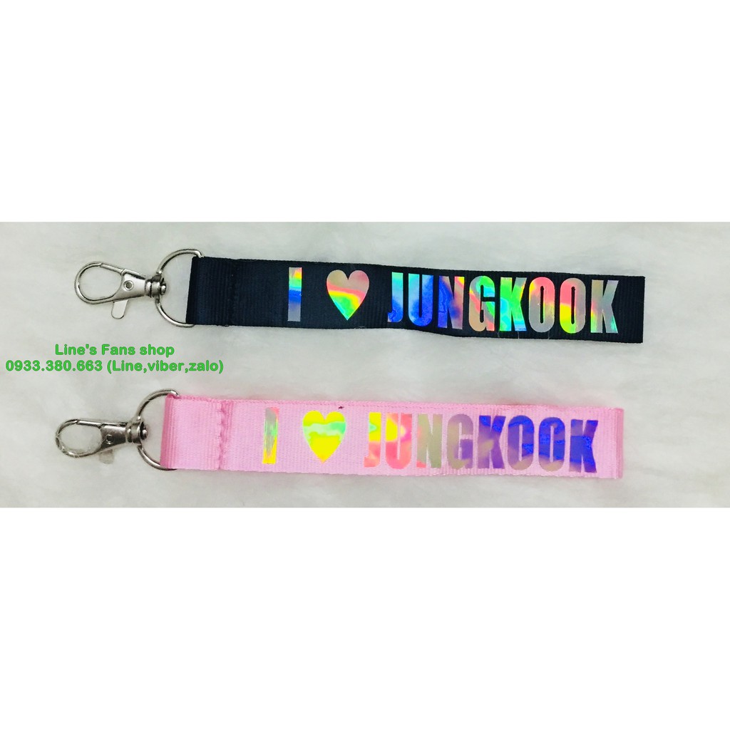 [MUA 1 TẶNG 1] Dây strap BTS holo (KM tặng Sticker & hình xăm BT21 BTS)