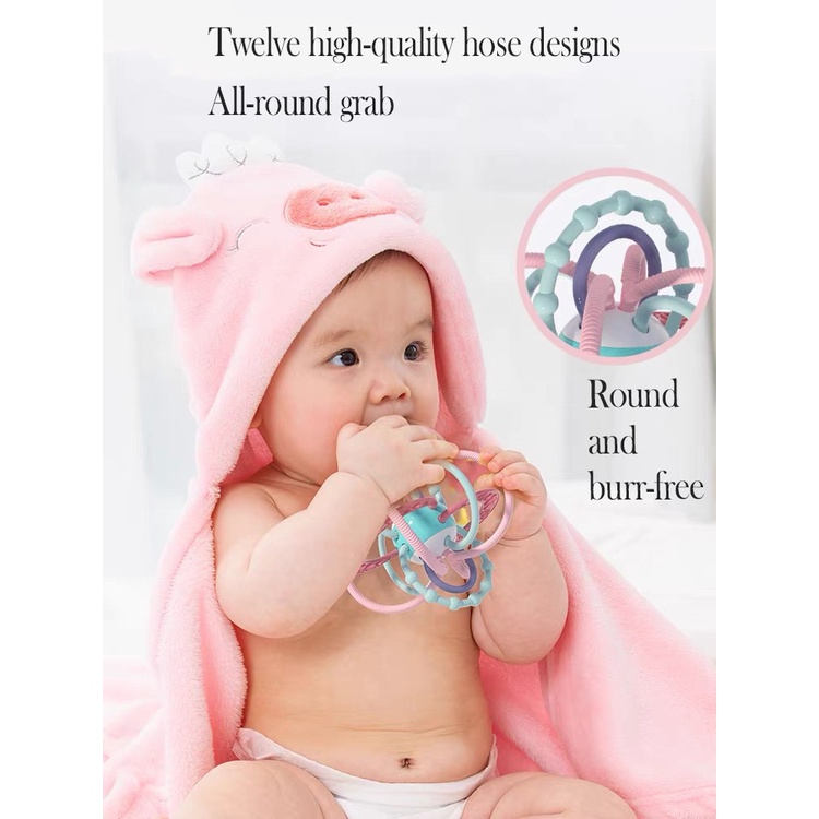 Đồ Chơi Quả Bóng Ngậm Nướu Cho Bé