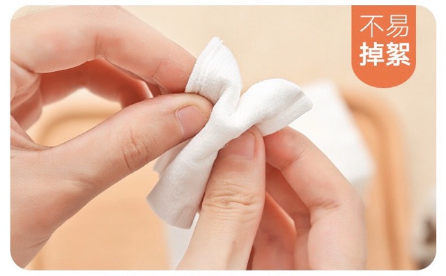 Bông tẩy trang 222 miếng, dùng mấy tháng mới hết ý!