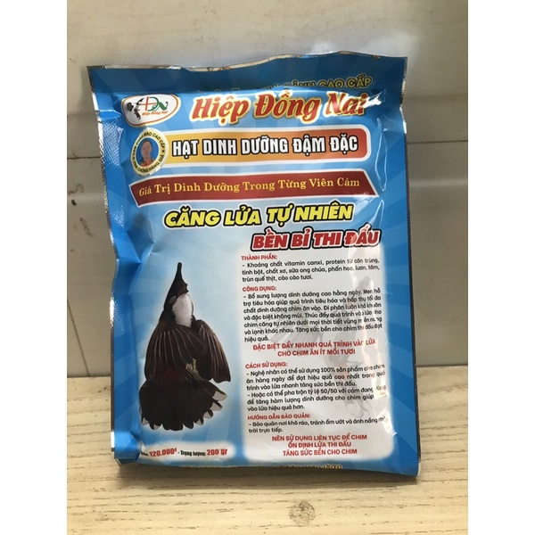 Cám Hiệp Đồng Nai Dinh Dưỡng Đậm Đặc căng lửa tự nhiên 200g