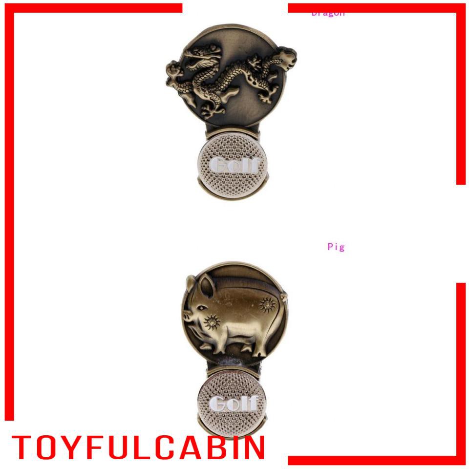 [Toyfulcabin] Kẹp Đánh Dấu Bóng Golf Từ Tính Chắc Chắn