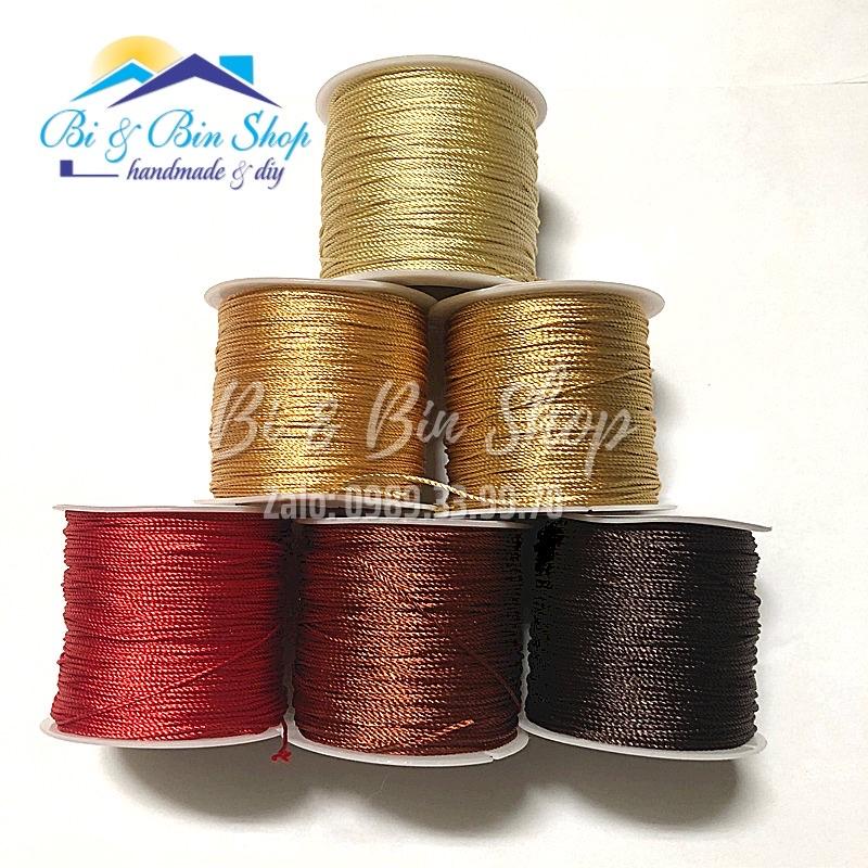 Chỉ Nilon 210D/9 Cuộn Nhỏ Dùng Làm Dây Chuyền Ngọc Hạt Trai, Xỏ Chuỗi Làm Handmade