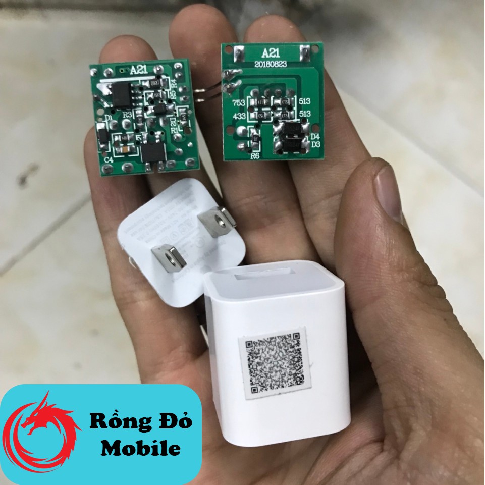 Củ sạc iPhone A21 main chuẩn dòng ổn định Điện Áp Không Loạn Cảm Ứng, Không Nóng , Đảm Bảo Siêu Bền Rồng Đỏ Mobile