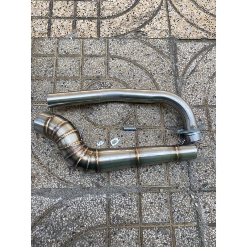 Cổ pô 2 khúc inox 304 gắng dr w sirius