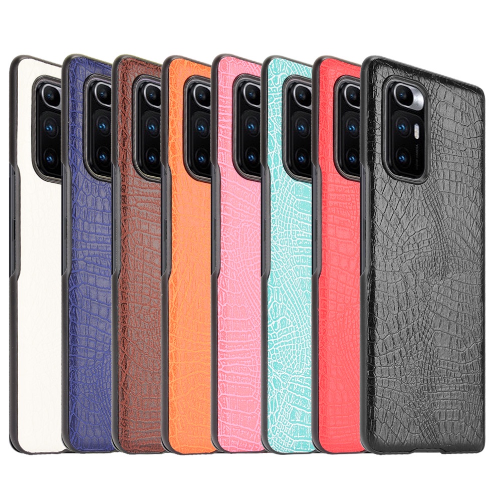 Ốp Điện Thoại Da PU Cứng Họa Tiết Da Cá Sấu Cổ Điển Cho Xiaomi Mi Mix Fold / Vivo X Fold / OPPO Find N