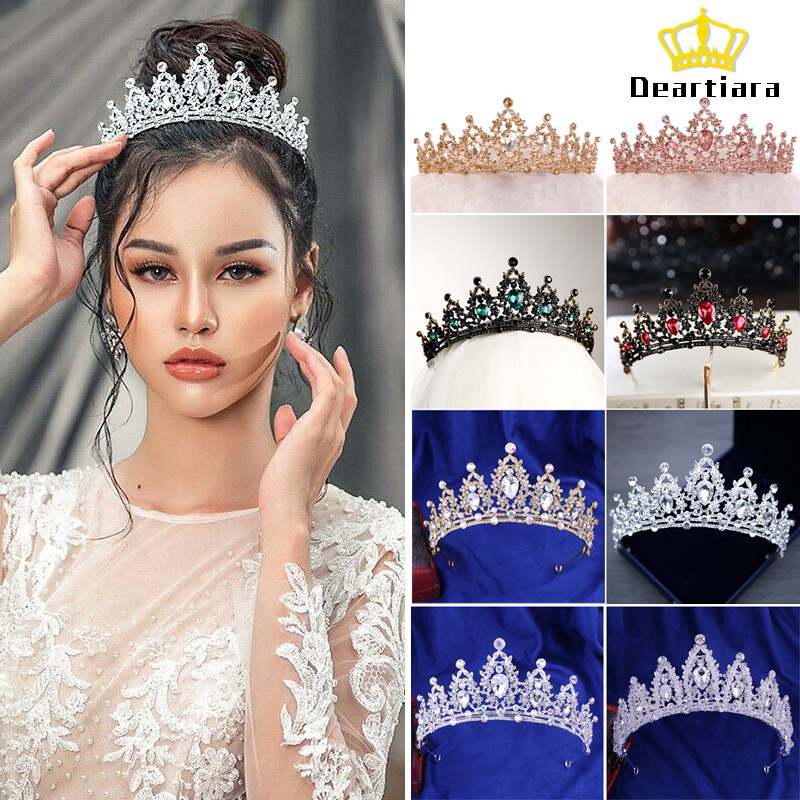 Vương miện cài tóc thời trang sang trọng dành cho nữ