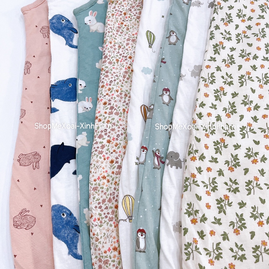 TÚI NGỦ HM size 3M-6M CHO BÉ MẶC THU ĐÔNG KÉO KHÓA TIỆN LỢI HÀNG DƯ XỊN