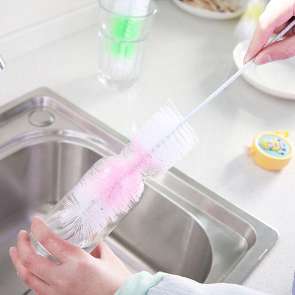 Cọ Rửa Bình Sữa Thủy Tinh Tay Cầm Dài Chất Lượng Cao