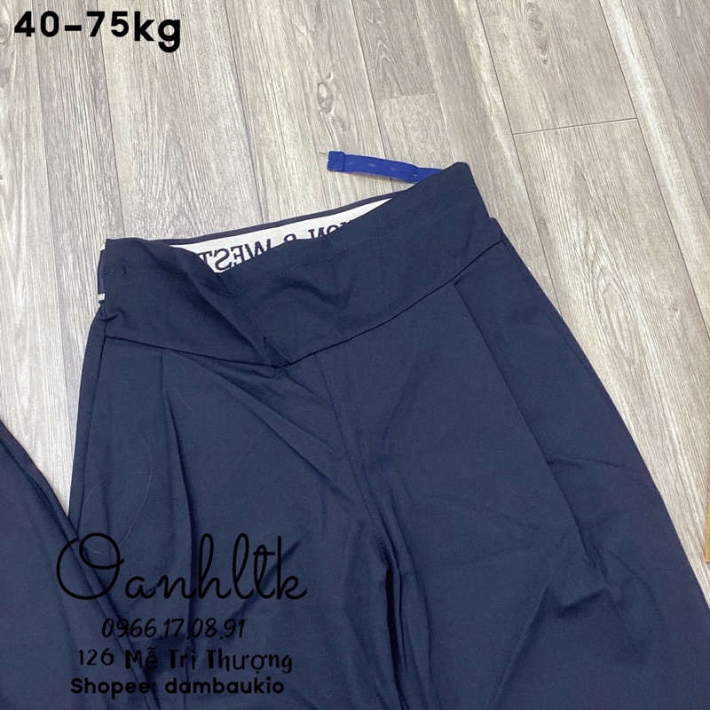 Quần bầu baggy - Quần bầu ống rộng (40-70kg)