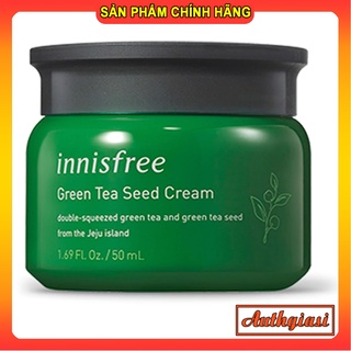 Kem dưỡng ẩm siêu hiệu quả Innisfree Green Tea SEED DEEP Cream 50ml [Mới 2019]