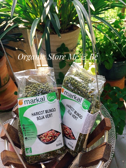 Đậu xanh hữu cơ Markal 500g