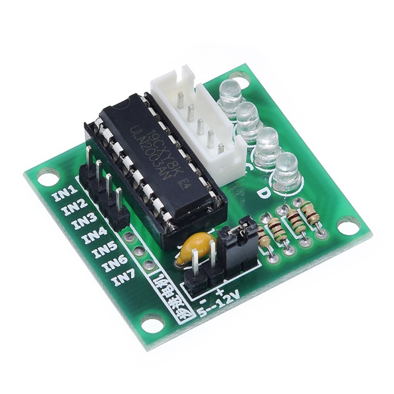 Set 2 Động Cơ Bước 28BYJ-48 5V 4 Pha Và Bảng Mạch ULN2003 Cho Arduino