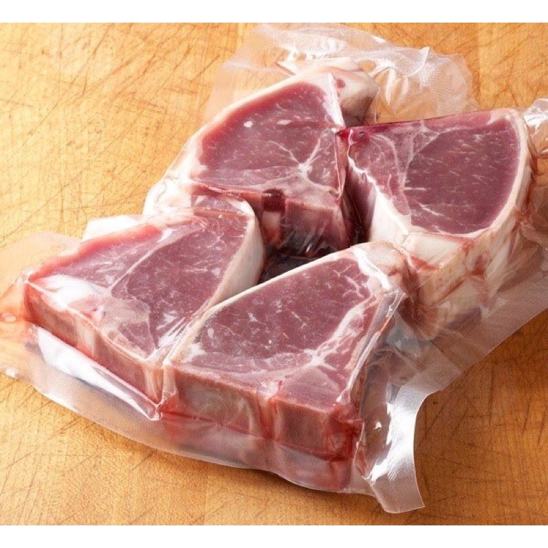 1kg túi hút chân không PA Bảo quản thực phẩm đủ size