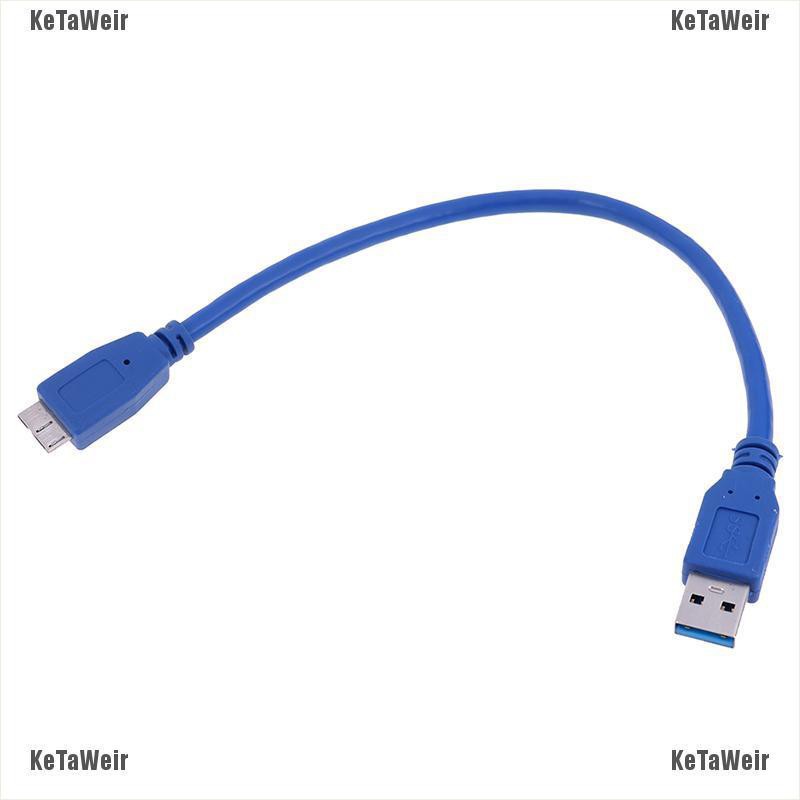 Dây Cáp Kéo Dài 30cm Usb 3.0 Male A Sang Micro B Dành Cho Ổ Đĩa Cứng