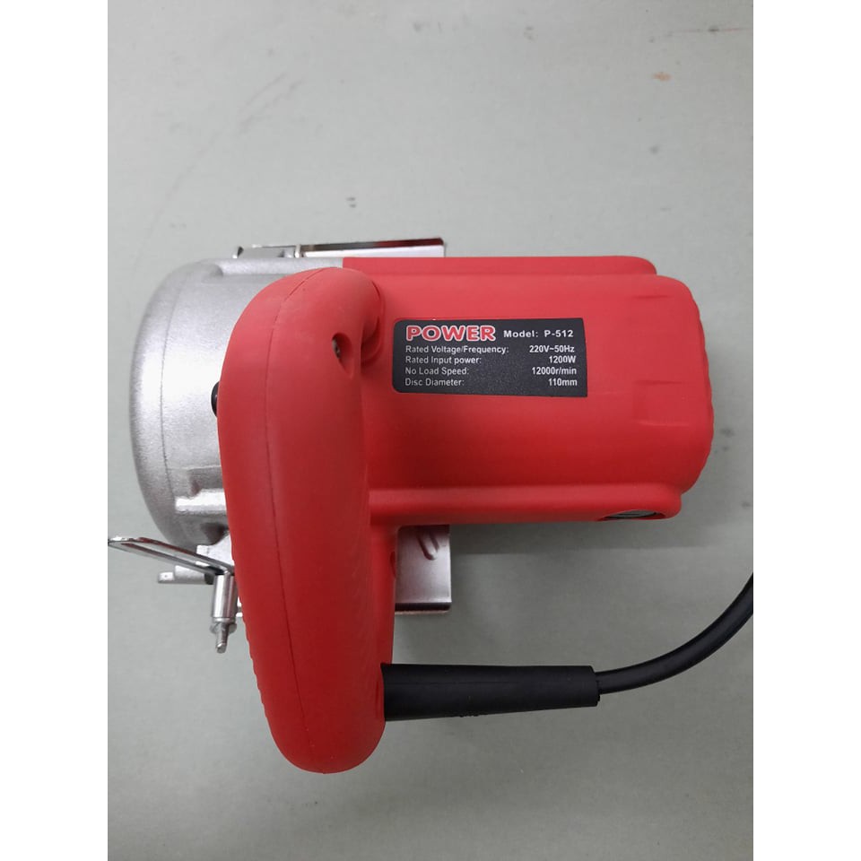 Máy cắt gạch - power-tặng kèm lưỡi cắt gỗ -