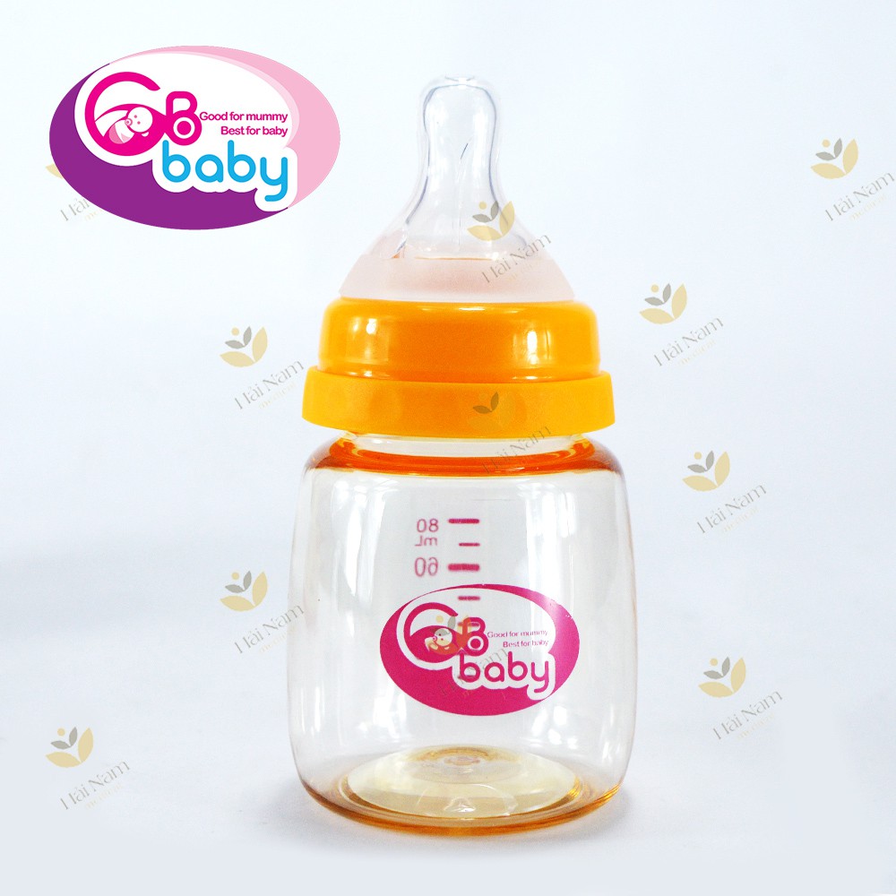 (Tặng kèm 1 núm)Bình sữa PPSU gb baby 80ml - Hàng có sẵn