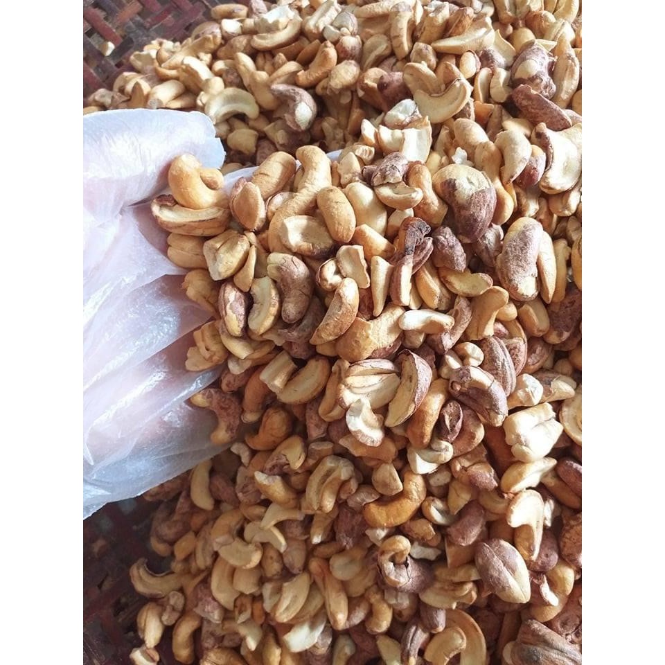 500g/1Kg Hạt Điều Rang Củi Bể Đôi - Vị Mặn Mặn
