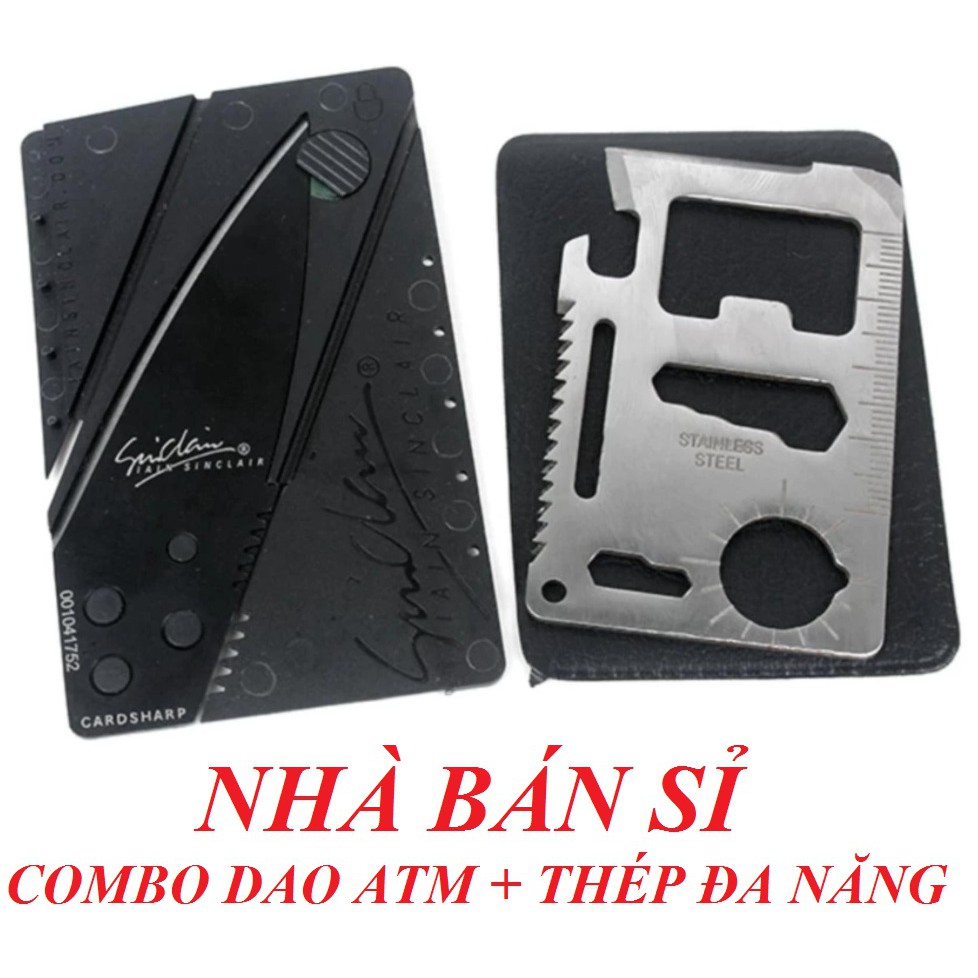 [Combo] Dao ATM và Miếng Thép Đa Năng (100% như hình)