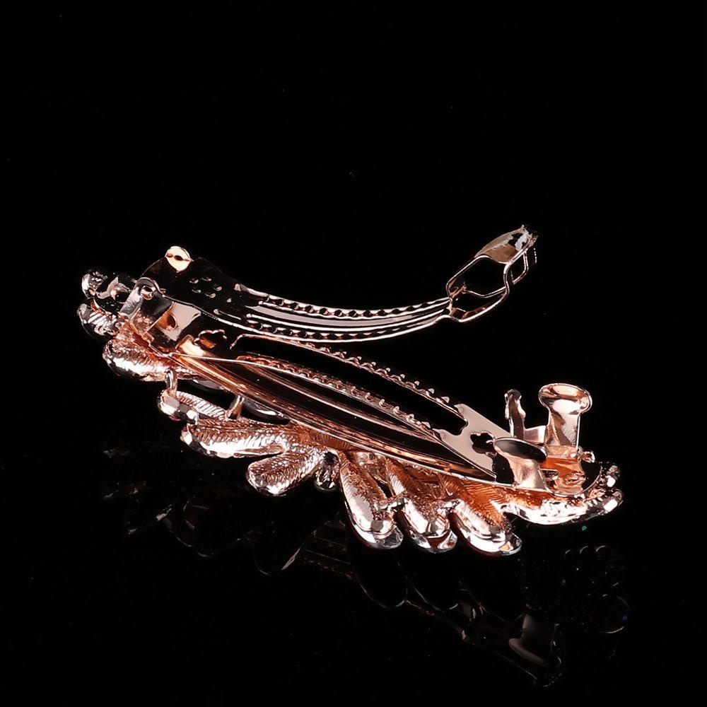 Kẹp Tóc Đuôi Ngựa Đính Hoa Phong Cách Hàn Quốc